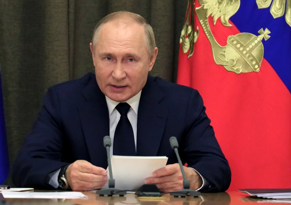 Ông Putin chính thức phê chuẩn sáp nhập 4 vùng ly khai Ukraine vào Nga - 1 Ông Putin chính thức phê chuẩn sáp nhập 4 vùng ly khai Ukraine vào Nga - 1
