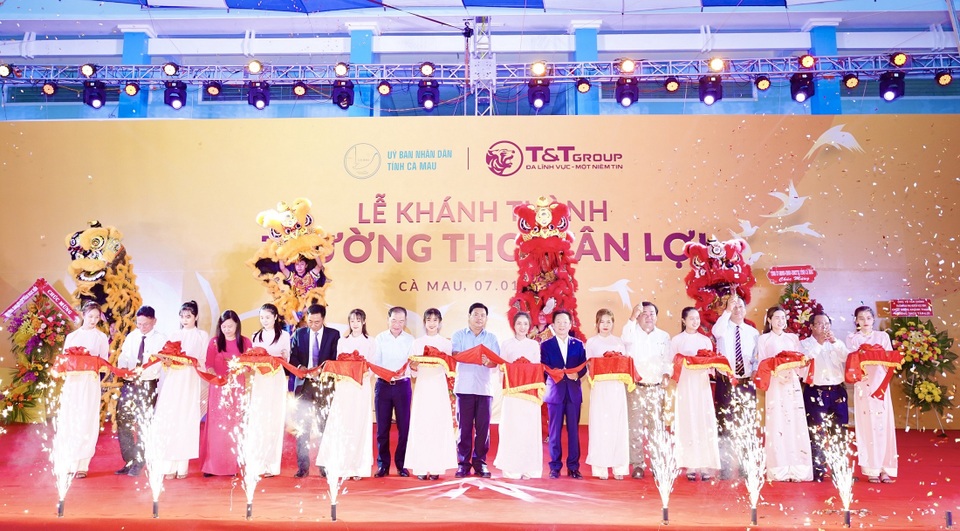 Tập đoàn TT Group tài trợ xây dựng trường học tại tỉnh Cà Mau - 1 Tập đoàn TT Group tài trợ xây dựng trường học tại tỉnh Cà Mau - 1