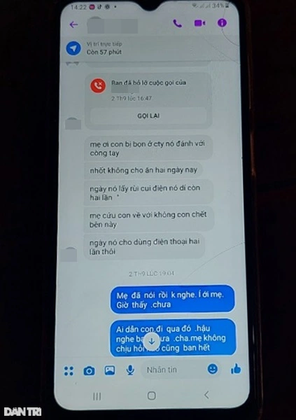 Con trai làm ở Campuchia gọi điện về xin mẹ cứu con - 1 Con trai làm ở Campuchia gọi điện về xin mẹ cứu con - 1