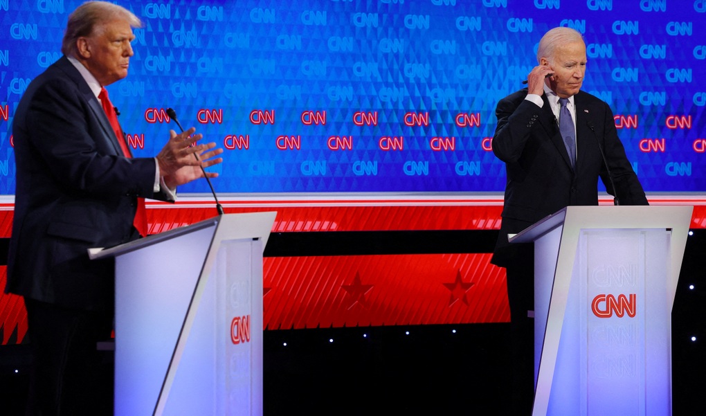 Chuyên gia đánh giá ưu thế Trump - Biden trong cuộc tranh luận đầu tiên - 1 Chuyên gia đánh giá ưu thế Trump - Biden trong cuộc tranh luận đầu tiên - 1