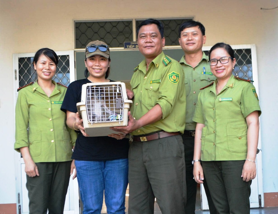Vượt 1.000 km cứu 2 cá thể động vật nguy cấp quý hiếm - 3 Vượt 1.000 km cứu 2 cá thể động vật nguy cấp quý hiếm - 3