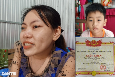 Thương bé trai 5 tuổi đã mồ côi cha, mẹ tật nguyền và nguy cơ thất học