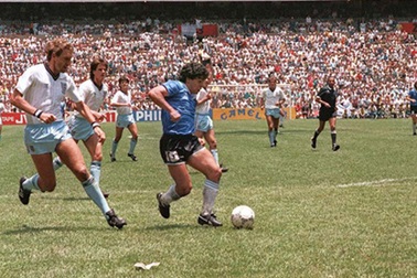 Bàn thắng kinh điển Maradona được dựng thành hoạt hình