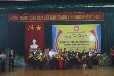 Thanh Hóa:  Hội thi cán bộ, hội viên làm Khuyến học giỏi khu vực miền núi  2018