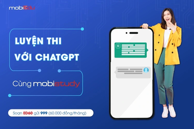 Học tập cùng ChatGPT với mobiEdu