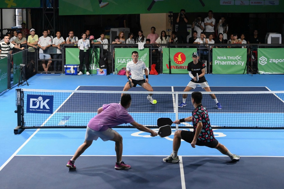 Những điều đặc biệt trong ngày thi đấu đầu tiên giải pickleball báo Dân trí - 3 Những điều đặc biệt trong ngày thi đấu đầu tiên giải pickleball báo Dân trí - 3