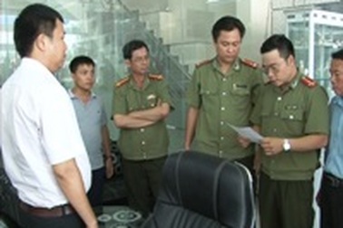 Khám xét khẩn cấp văn phòng Công ty BBG tại Quảng Trị