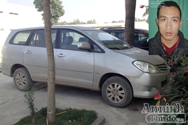 Bắt thủ phạm đánh cắp chiếc Innova tại ngã 5 Hàng Rươi 