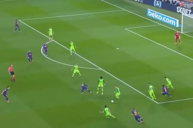 Messi và Griezmann tỏa sáng đưa Barcelona vào tứ kết Cúp Nhà vua