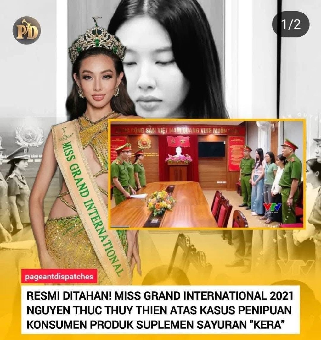 Truyền thông quốc tế đưa tin Hoa hậu Thùy Tiên bị khởi tố - 2 Truyền thông quốc tế đưa tin Hoa hậu Thùy Tiên bị khởi tố - 2