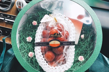 Cận cảnh chùm nho giá 11 triệu đồng khiến giới nhà giàu Việt phát "sốt"