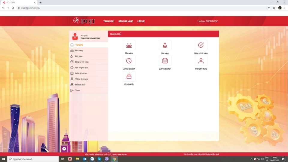 Không phải xếp hàng, vẫn mua được vàng Thần tài nhanh chóng với eGold - 4 Không phải xếp hàng, vẫn mua được vàng Thần tài nhanh chóng với eGold - 4