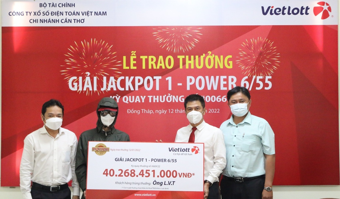 Người chơi Đồng Tháp nhận Jackpot 40 tỷ đồng - 3