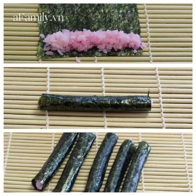 Từ khi tôi làm sushi hình hoa, con chịu ăn cơm nhiều hơn hẳn! - Ảnh 5. Từ khi tôi làm sushi hình hoa, con chịu ăn cơm nhiều hơn hẳn! - Ảnh 5.