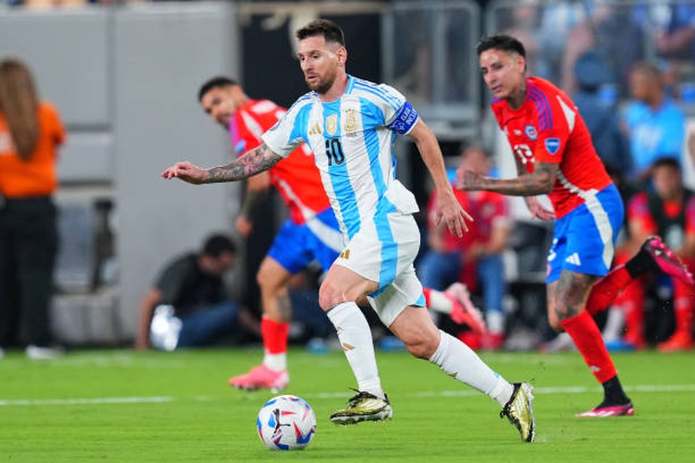 Argentina was without Messi in the match against Peru in Copa America 2024 - 2