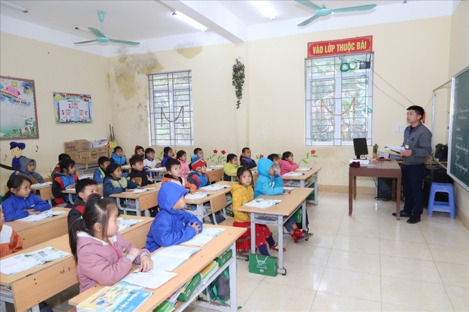 Dự án dạy tiếng Anh góp phần nâng cao khả năng ngoại ngữ cho học sinh vùng biên giới Mèo Vạc.