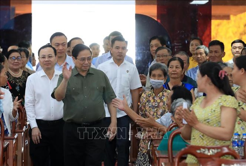 Thủ tướng Phạm Minh Chính thăm, tặng quà, chúc Tết tại Cần Thơ - 1 Thủ tướng Phạm Minh Chính thăm, tặng quà, chúc Tết tại Cần Thơ - 1