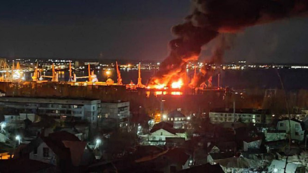 Ukraine tiết lộ vũ khí phá hủy chiến hạm Nga ở Crimea - 1 Ukraine tiết lộ vũ khí phá hủy chiến hạm Nga ở Crimea - 1