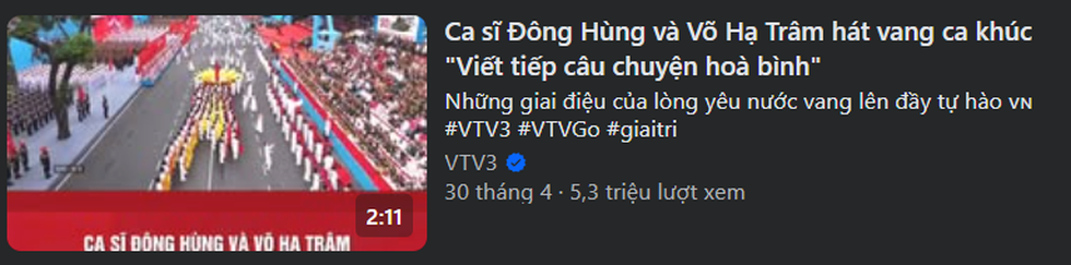 Những bản hùng ca “triệu view” khơi dậy niềm tự hào là người Việt Nam - 5 Những bản hùng ca “triệu view” khơi dậy niềm tự hào là người Việt Nam - 5