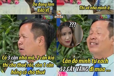 Dân mạng "phát cuồng" với anh bảo vệ "tự xách 52 cây vàng đi mua nhà"
