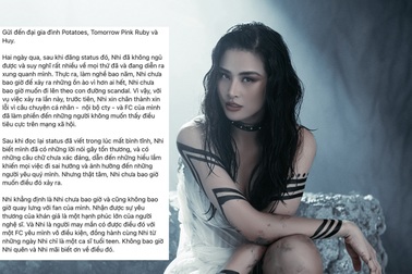 Rạng sáng, Đông Nhi bất ngờ lên tiếng xin lỗi sau ồn ào với fan