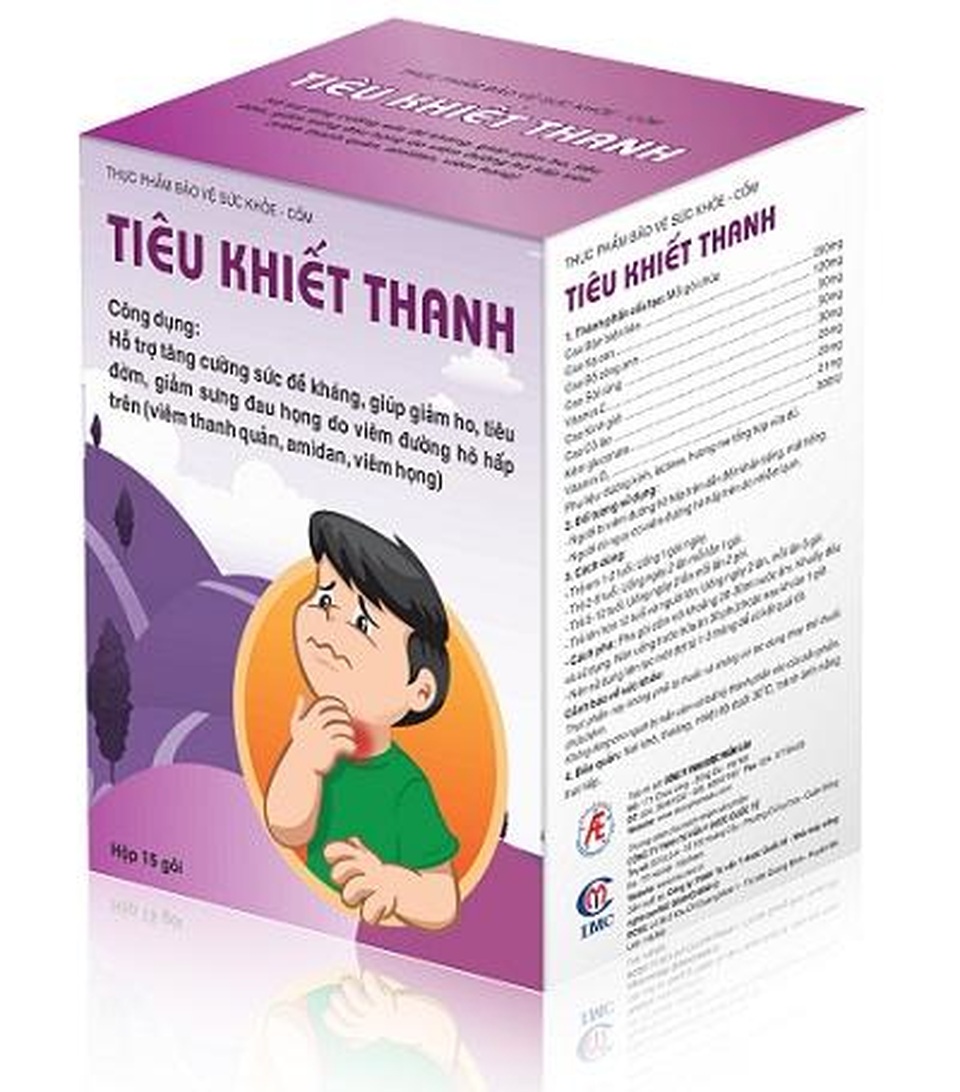 Cốm Tiêu Khiết Thanh - Giải pháp ưu việt giúp cải thiện viêm họng hạt ở trẻ - 3 Cốm Tiêu Khiết Thanh - Giải pháp ưu việt giúp cải thiện viêm họng hạt ở trẻ - 3