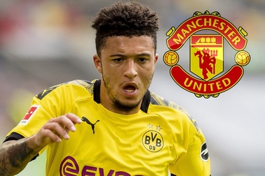 Man Utd đạt thỏa thuận chiêu mộ Jadon Sancho với giá kỷ lục