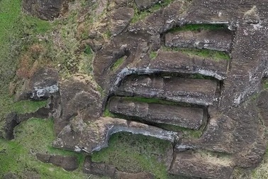 Mô hình 3D mỏ đá tiết lộ bí ẩn về những bức tượng đá bí ẩn