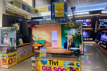 Tivi giảm giá trước thềm World Cup 2022