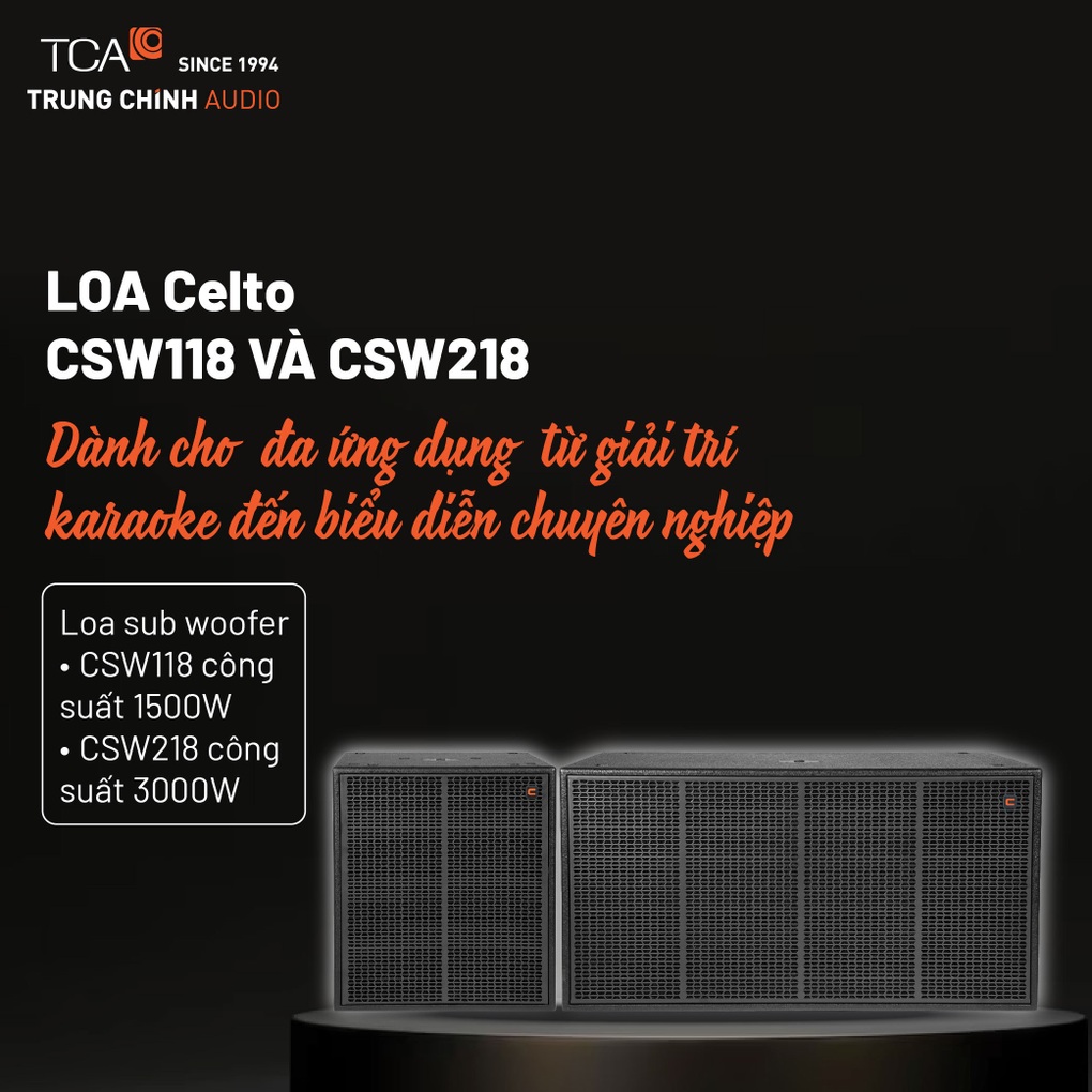 CELTO - dòng loa châu Âu đã có mặt tại Việt Nam - 3 CELTO - dòng loa châu Âu đã có mặt tại Việt Nam - 3