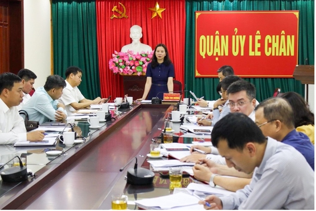 Quận Lê Chân: Tăng cường chỉ đạo trong công tác giải phóng mặt bằng - 1 Quận Lê Chân: Tăng cường chỉ đạo trong công tác giải phóng mặt bằng - 1