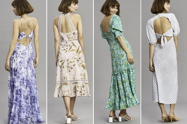 Mốt váy áo “kịch tính lúc quay lưng” gây sốt