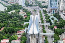 Cận cảnh nhà ga đặc biệt nhất tuyến đường sắt Nhổn - ga Hà Nội