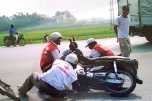 Đội sơ cấp cứu tai nạn thiện nguyện Bình Xuyên