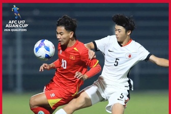 U17 Việt Nam thắng vất vả U17 Hong Kong, bị U17 Malaysia áp sát