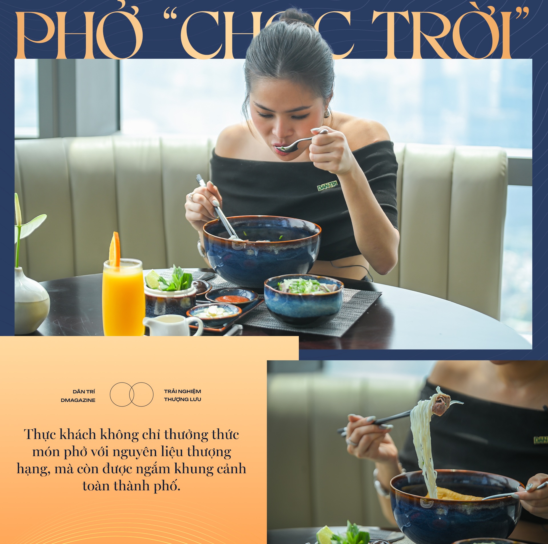 Phở chọc trời 1 triệu đồng/bát ở tòa nhà cao nhất Việt Nam - 9 Phở chọc trời 1 triệu đồng/bát ở tòa nhà cao nhất Việt Nam - 9