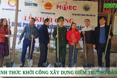 Chính thức lễ khởi công xây dựng.