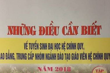 Nhà Xuất bản GDVN thừa nhận sai sót trong cuốn “Những điều cần biết…” 2018