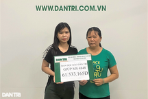 Người mẹ cõng 2 con đến trường được giúp đỡ hơn 90 triệu đồng