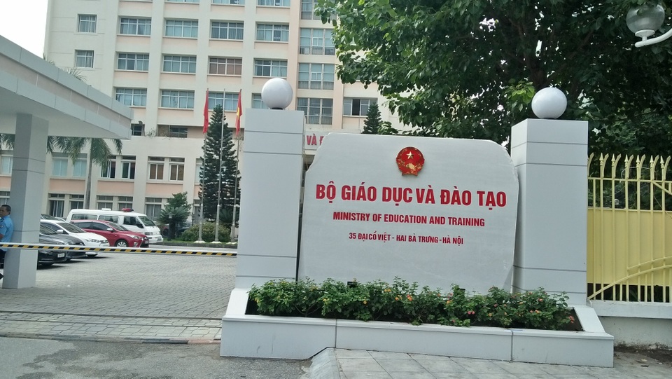 Sắp xếp lại các đơn vị sự nghiệp công lập thuộc Bộ GDĐT - 1 Sắp xếp lại các đơn vị sự nghiệp công lập thuộc Bộ GDĐT - 1