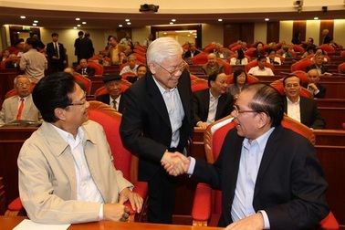 Tổng Bí thư, Chủ tịch nước gặp mặt cán bộ lãnh đạo cấp cao nghỉ hưu