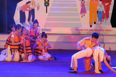 12 tỉnh tham gia cuộc thi ATGT khu vực đồng bằng sông Hồng