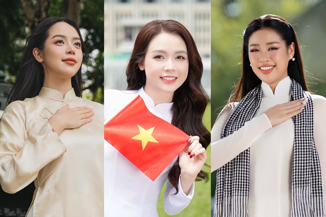 Sao Việt tự hào diện áo dài truyền thống đón đại lễ 30/4
