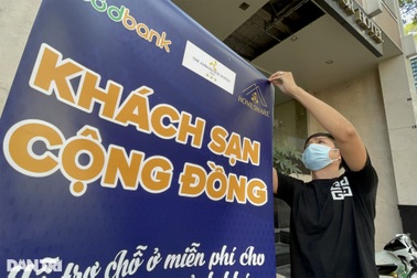 "Khách sạn cộng đồng" miễn phí chỗ ở cho lực lượng chống dịch tại TPHCM