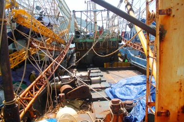 Giao ban báo chí “nóng” vụ tàu vỏ thép vừa đóng đã rỉ sét, hư hỏng