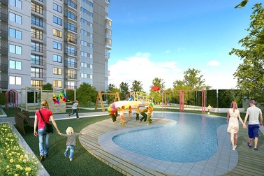 Dự án The TWO Residence chính thức cất nóc