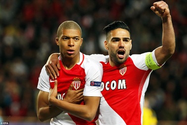 Mbappe, Falcao lập công, Monaco loại Dortmund khỏi Champions League