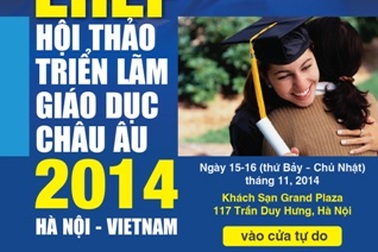 HS, SV được đối thoại trực tiếp với 70 trường ĐH, CĐ thuộc khối Liên minh Châu Âu