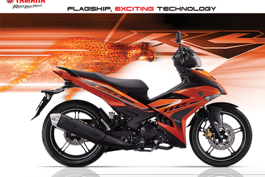 Yamaha Exciter 150 RC thêm màu cam đen thời thượng