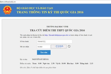 Thí sinh 10 điểm Lý, 0 điểm Toán: Công an vào cuộc xác minh